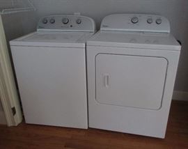 washer and dryer Whirlpool electric