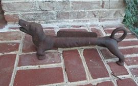 boot scraper dachshund 