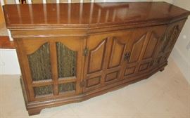 stereo cabinet vintage