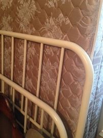 Antique iron bed