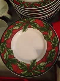 International Tableworks "Christmas Celebration" dishes