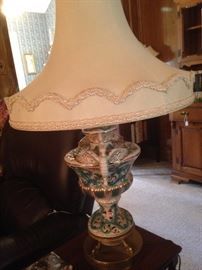 Wow! Stunning antique lamp