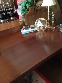 Large walnut desk - very sturdy