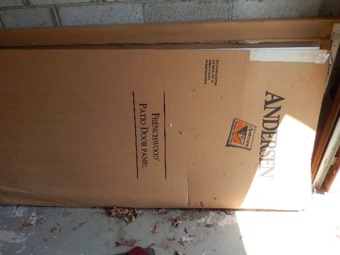 New French Doors from Anderson, in original box. Value $1300 Priced to Sell