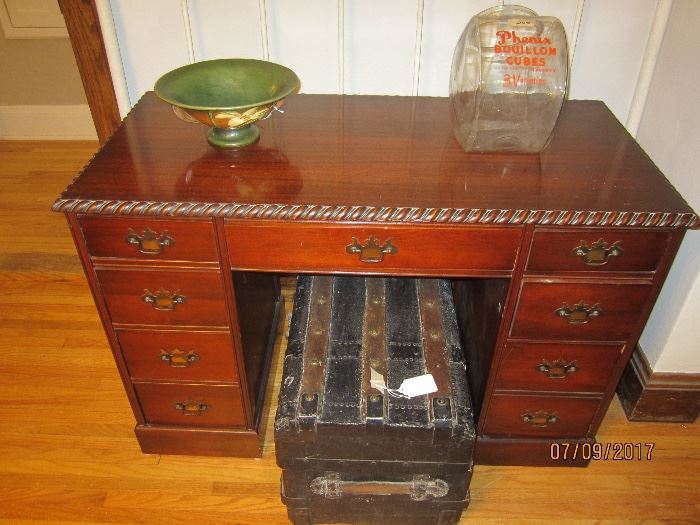 Desk and early trunk