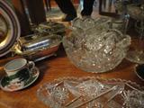 cut glass at its finest with a miniature old English tureen