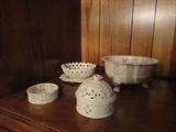 delicate creamware in very nice condition