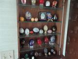 another view of the eggs in the foyer cabinet