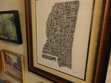 interesting drawing of the state of Mississippi