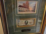 an old ten dollar bill printed by the Citizens National Bank in 1929 in very very nice conditon