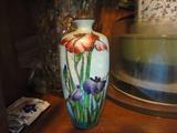 enamel vase