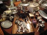 silver and more silver there is a huge collection flatware