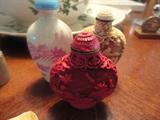 part of the snuff bottle collection