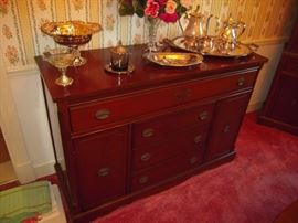 Mahogany buffet
