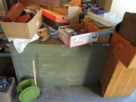 NICE PRIMITIVE BLANKET CHEST