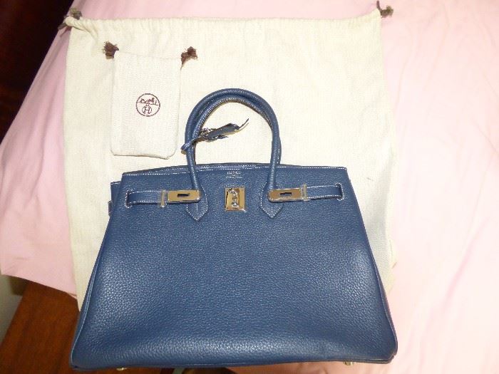 Hermes Birkin handbag with coa