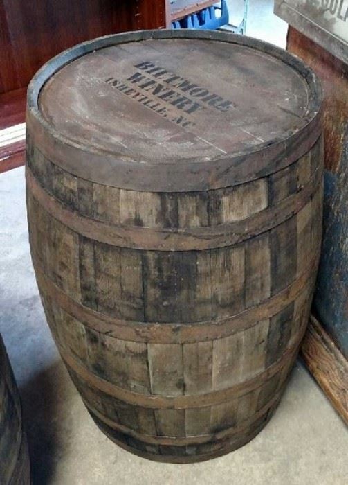 Large Wine Barrel  (Biltmore Winery?)