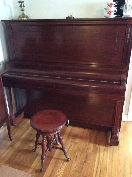 Piano antique - Antique piano stool sold separately. 