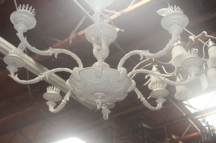 Antique ornate chandelier