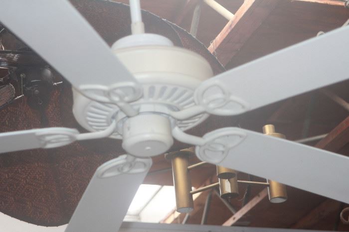 Vintage ceiling fan fixture