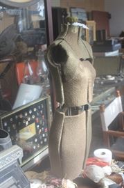 Antique dressmaker's fitting form