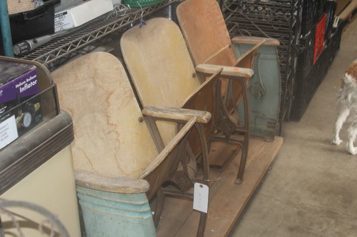 Vintage or antique theater seats from Santa Barbara