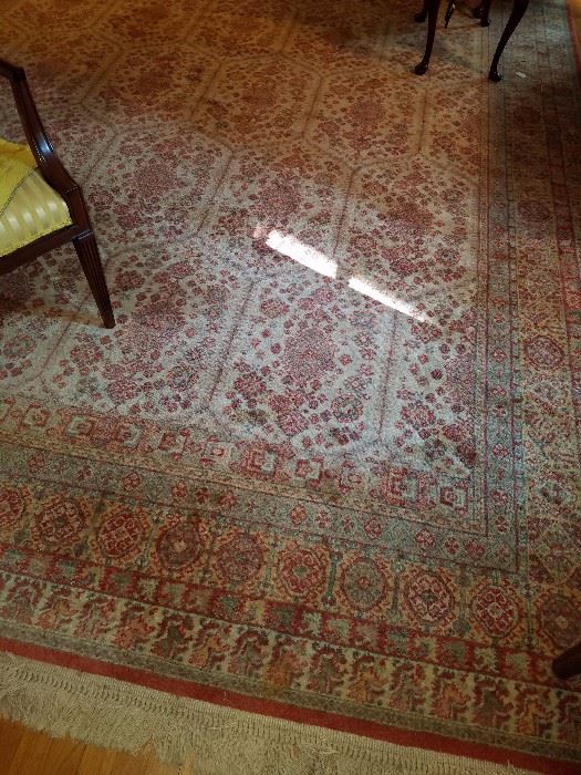 Living room Karastan rug, 121" x 170" (Not counting fringe).
****Living room rug can not be picked up until Sunday*****