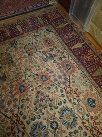 Karastan rug, in den, no label, 9' x 6'
