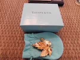 18K Gold Tiffany Brooch