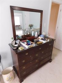 Craftique Dresser with Mirror