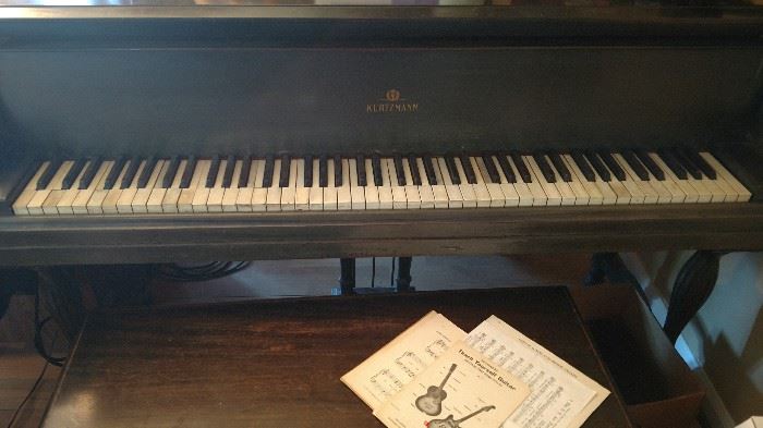 Baby Grand Piano by Kurtzmann
