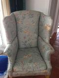 Two of these fabulous upholstered wing chairs