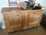 Scrub pine cabinet