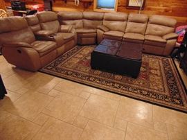reclining sectional