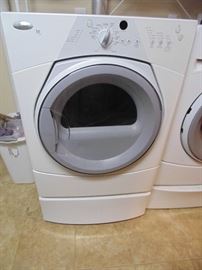 LG dryer w/o stand