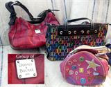 Dooney & Bourke purses.