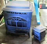 Cast Iron stove works all the way!