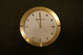 Tiffanny & Co desk clock