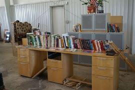 Base Cabinetry 4 pieces, wall mount cabinets 3 units. came from a Dr.'s in home office.