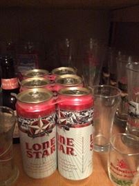 Lone Start Beer Cans