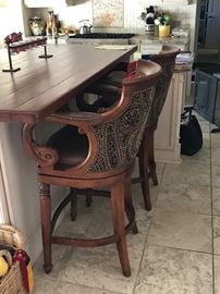 There are 4 of these barstools.