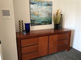 Copenhagen Dresser ONLY for sale. Accessories pictured are not for sale. We will have other accessories for sale.