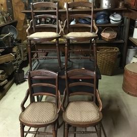 HUNDREDS OF ANTIQUE CHAIRS.