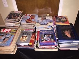 LOTS OF LIFE MAGAZINES AND BOOKS