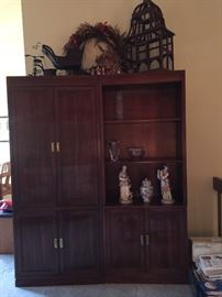 BEAUTIFUL TALL DISPLAY CABINETS 