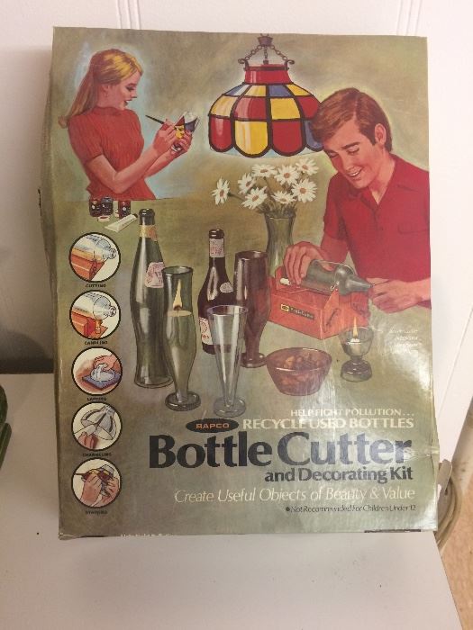 Vintage bottle cutter