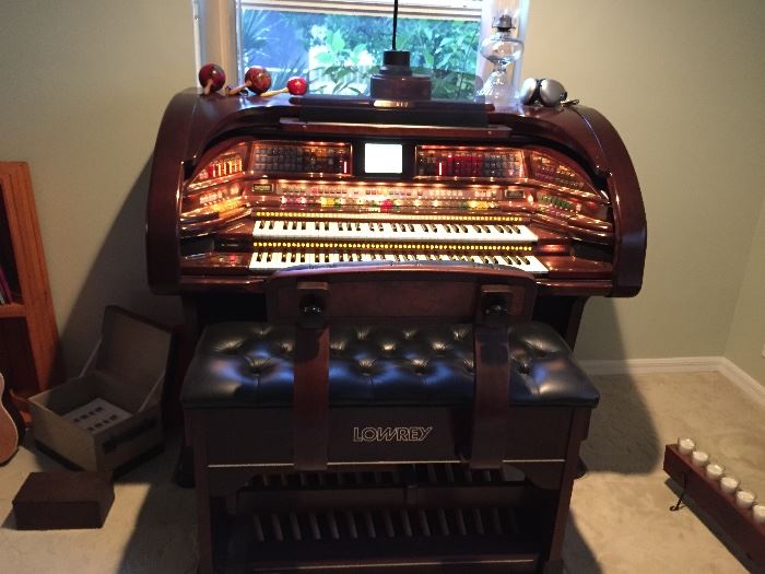 Absolutely Stunning Lowery Organ. This item will not be discounted, asking $3500 but all reasonable offers will be considered.