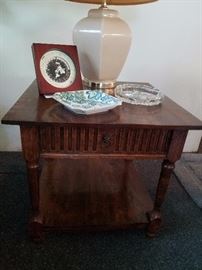 single drawer end table