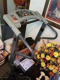 rarely used treadmill with instruction booklet