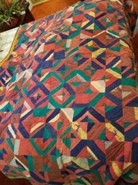 handmade corduroy quilt
